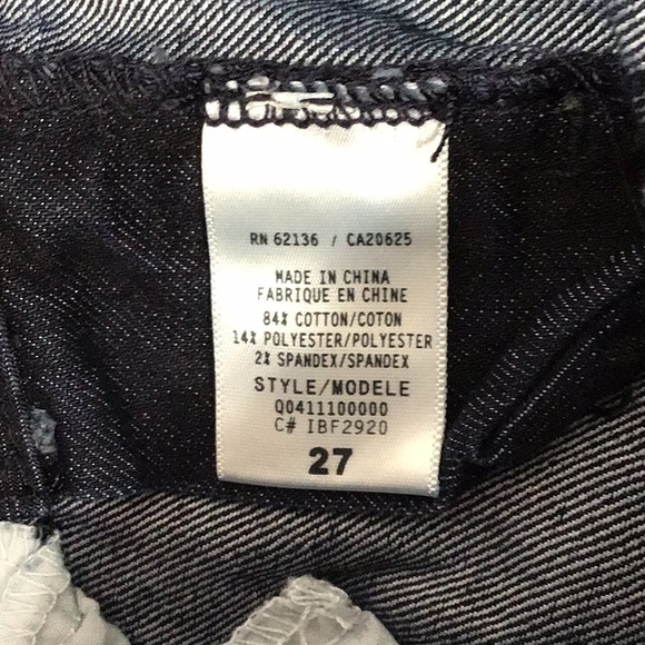 Guess dark blue bootcut jeans 27 - Picture 6 of 8